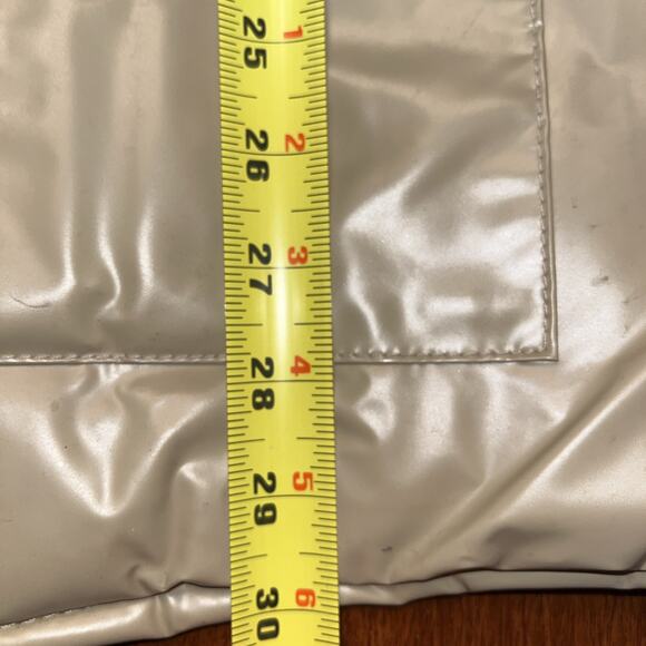 Vintage Duck Bay PVC Heavy Lined Raincoat Jacket Medium Tan Outdoor Rubber - Picture 5 of 6